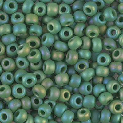 Matte Op Green AB, 6-411FR, 6/0