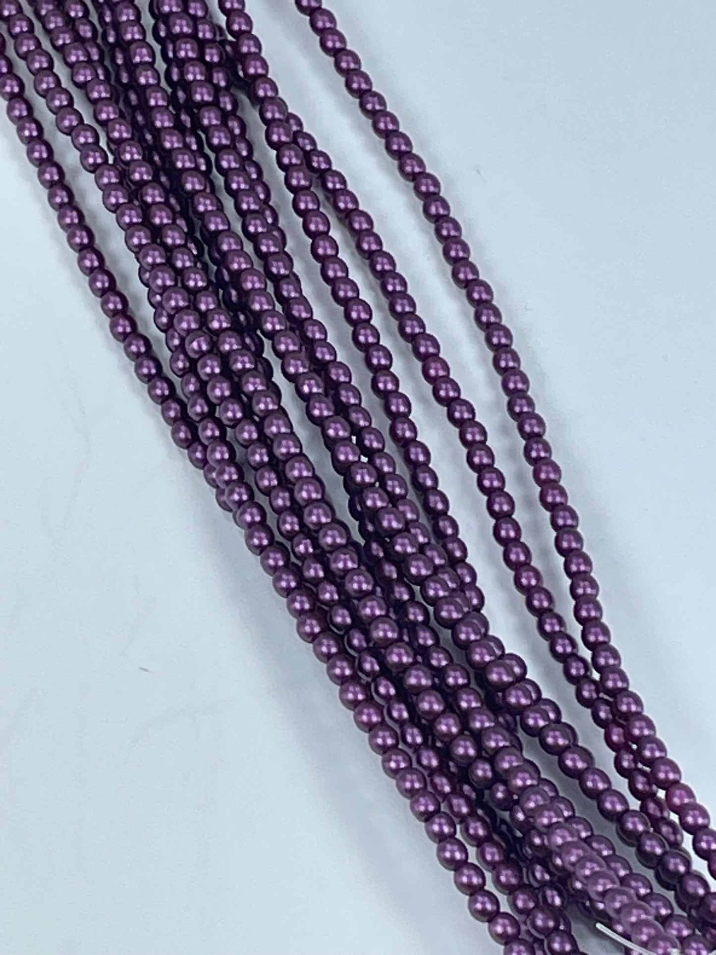 Czech Rnd - Pastel Bordeaux 3mm