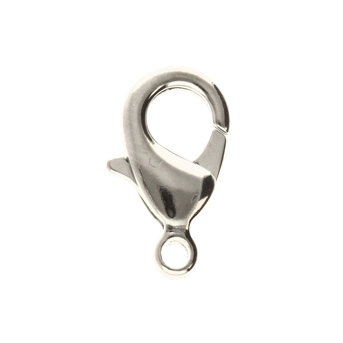 Nickel Plated Lobster, 15mm, Per 5