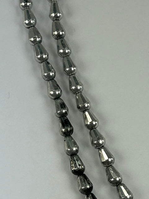 Czech Faceted Drops - Crys Lab Full, 6x8mm