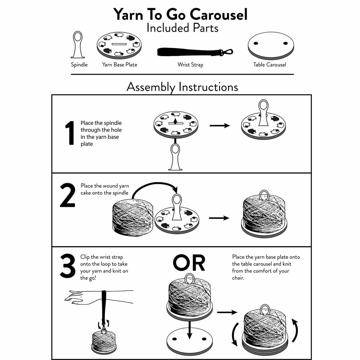Yarn to go Carousel