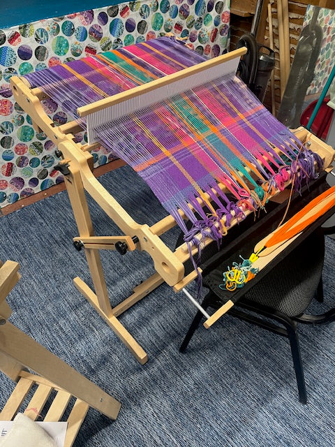 Beginning Weaving on a Rigid Heddle Loom
