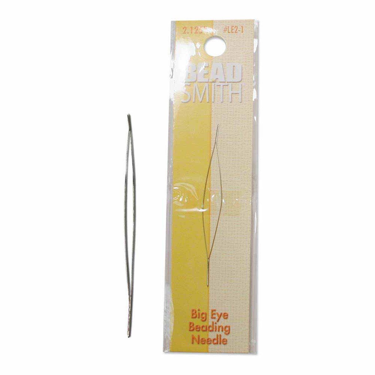 Bead Smith Big Eye Needle 2"- 1