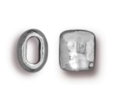 Barrel Crimp Bead, 2x4mm