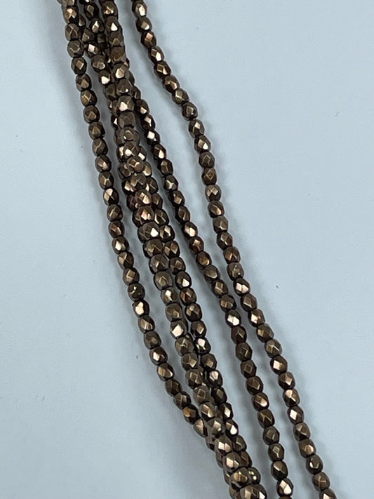 Czech FP- Metal Lt Bronze, 3mm