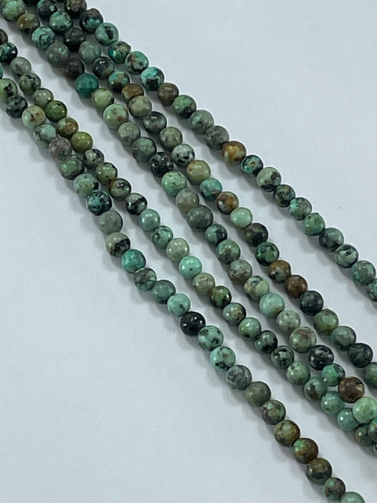 African Turquoise 4mm, 16" Strand