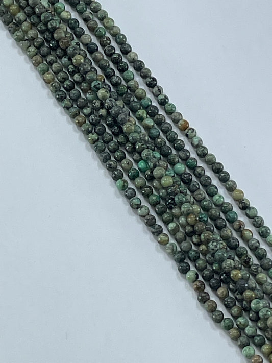 African Turquoise 3mm, 16" Strand