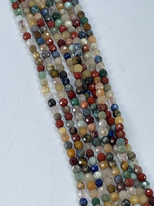 Multi Faceted 4mm, 16" Strand