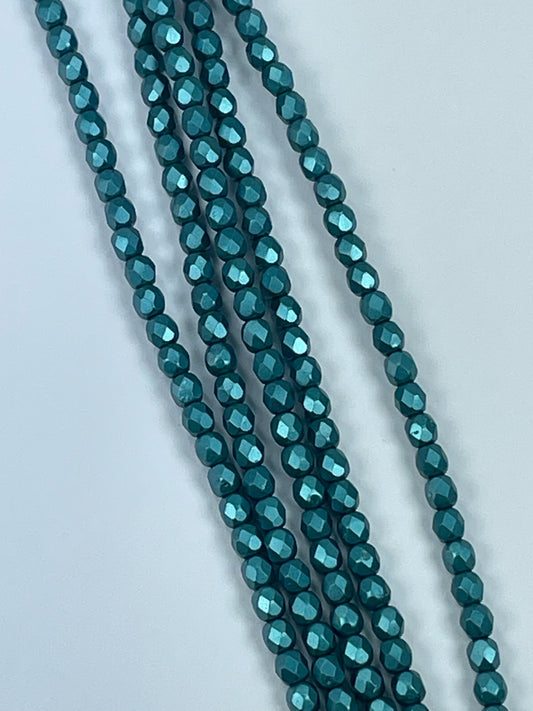 Czech FP Pastel Emerald 4mm
