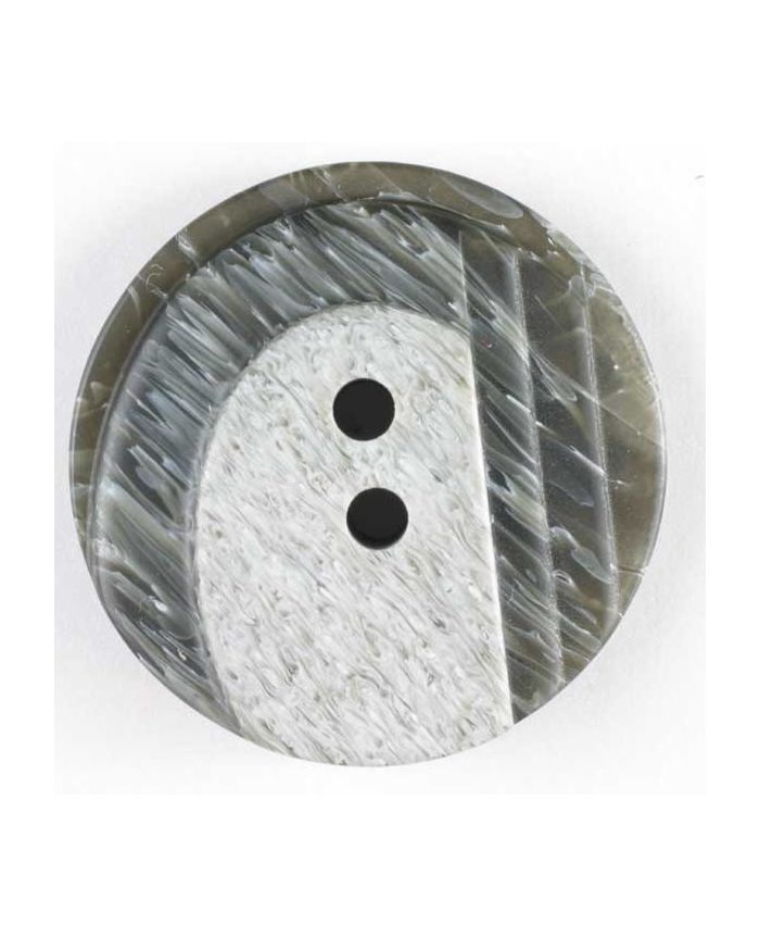 Layered Polyester Graphic Button 23mm