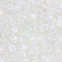 Pearlized Crystal AB/Wh, 6-3637, 6/0