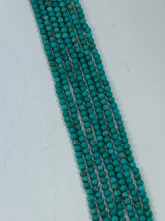 Mag 'Turq' 3mm, 16" Strand