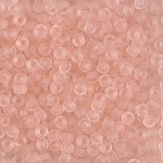Matte Tr Lt Tea Rose, 8-155F, 8/0