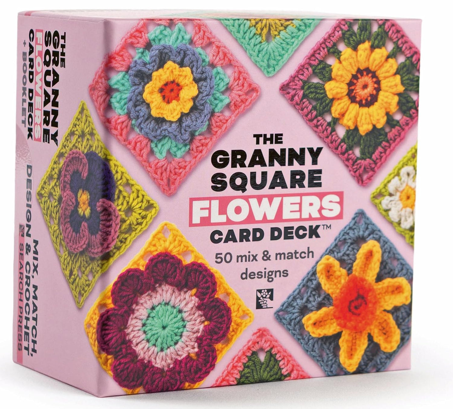 Granny Square Flower Card Deck