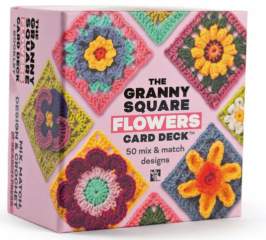 Granny Square Flower Card Deck