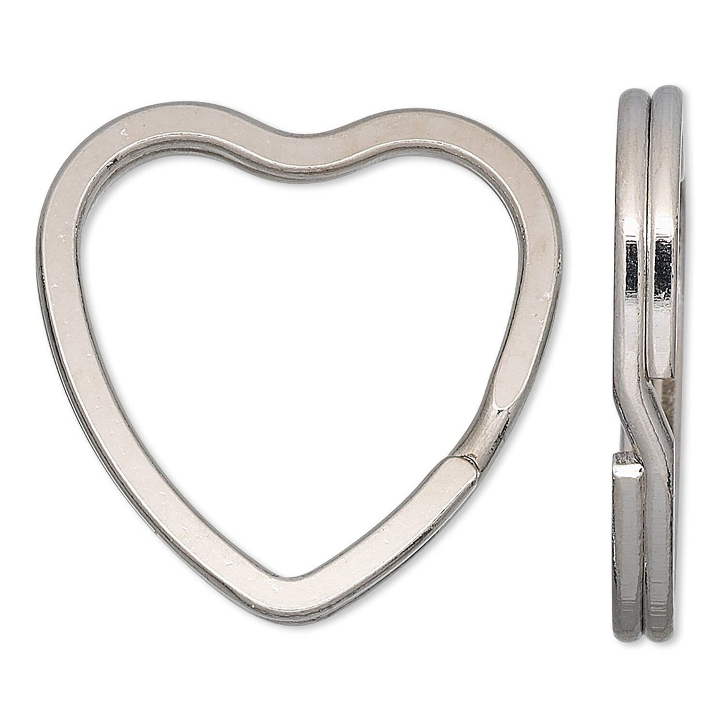 SP Heart Split Key Ring, Per 2