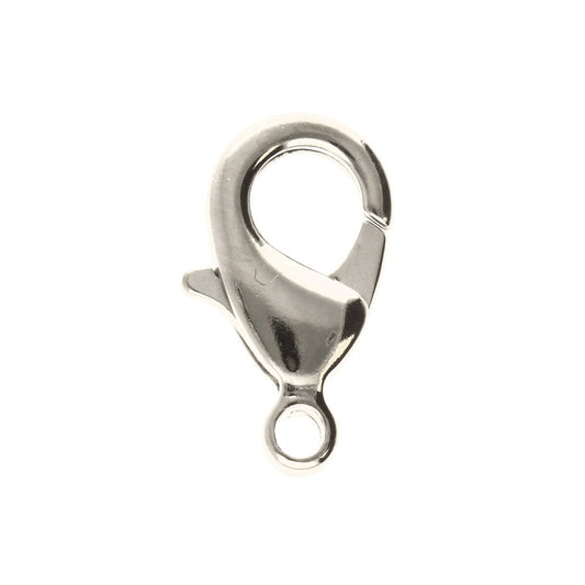 Nickel Plated Lobster, 15mm, Per 5