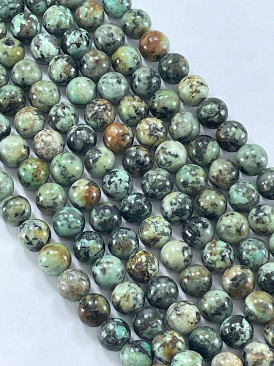 African Turquoise 8mm, 16" Strand