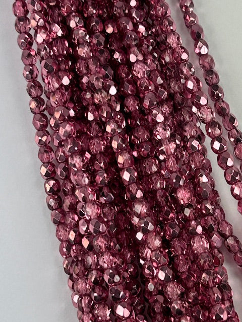 Czech FP Pink Metallic 4mm