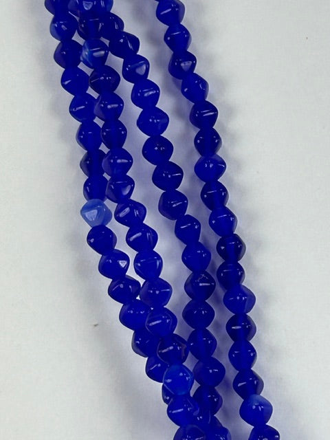 Czech Pressed Bicones - Mix Blue 6mm