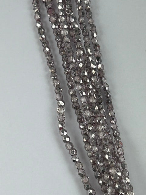 Czech Fac Lilac Metallic Ice 3mm