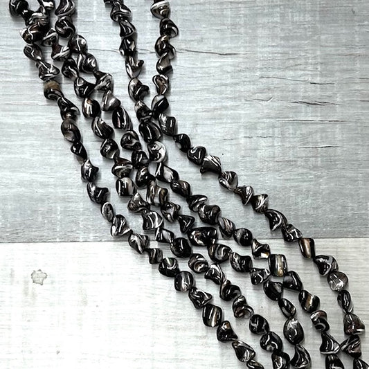 Mother of Pearl Nuggets, 16" Strand