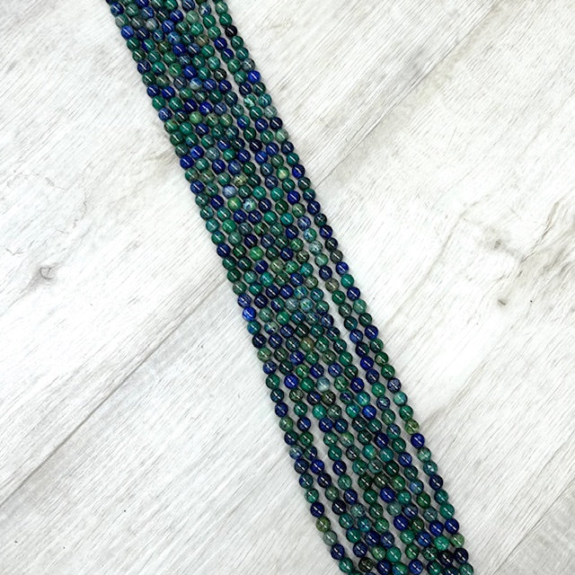 Azurite 6mm, 16" Strand