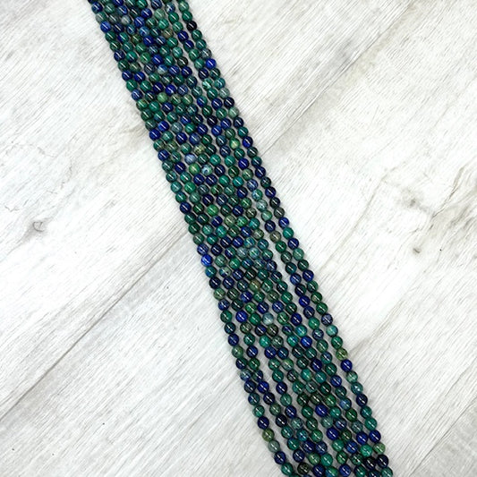 Azurite 6mm, 16" Strand