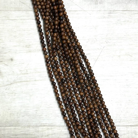 Black Rosewood, 6mm, 16" Strand