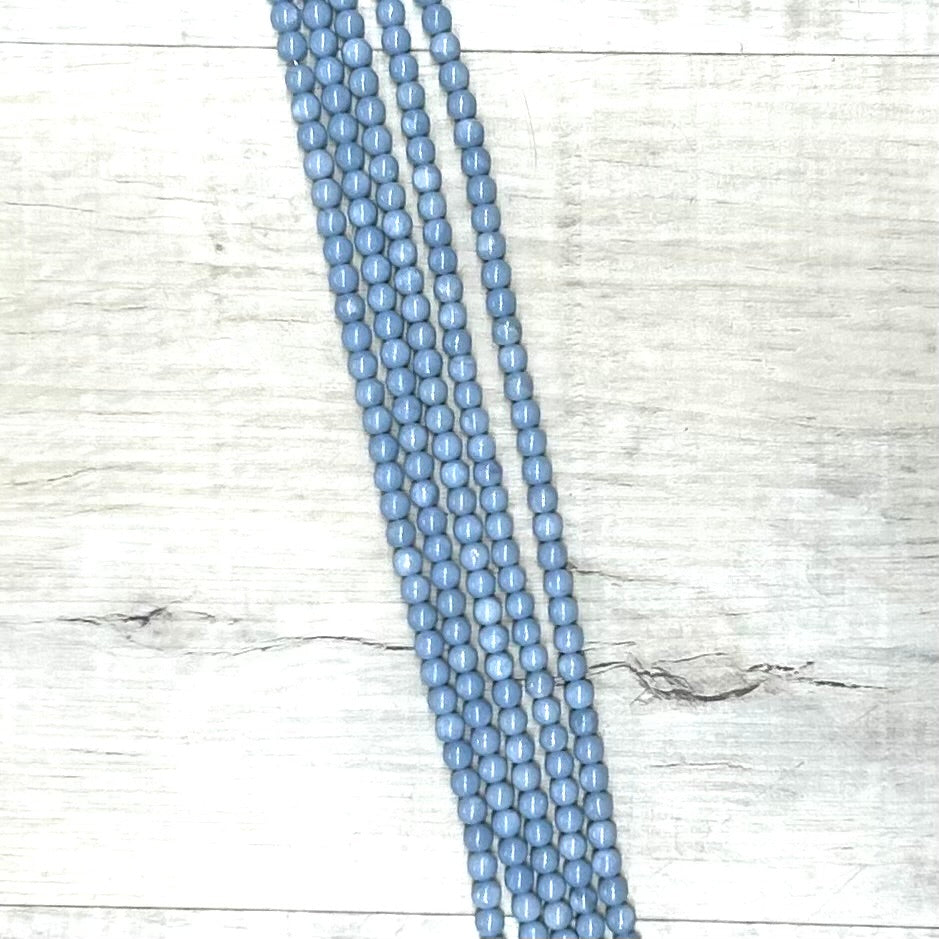 A Grade Angelite 6mm, 16" Strand