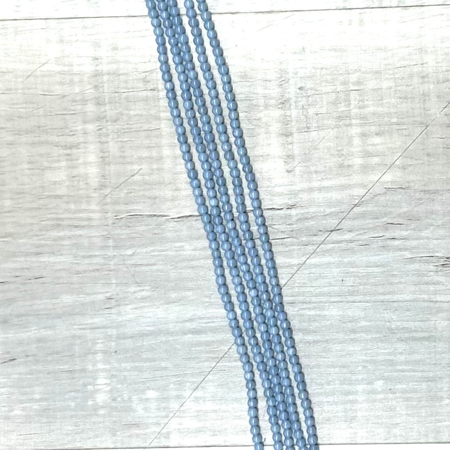 A Grade Angelite 4mm, 16" Strand