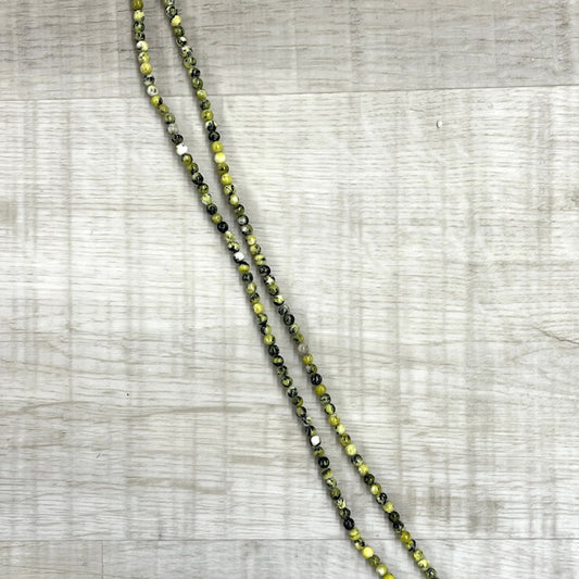 Yellow Turquoise, 4mm, 16" Strand