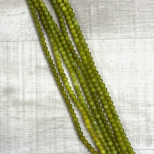 Korean Jade 8mm, 16" Strand