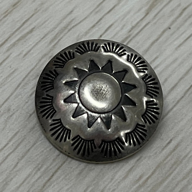 Nickel Silver Concho Star