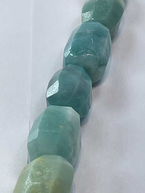 Amazonite Nuggets, 10-20mm, 16" Strand