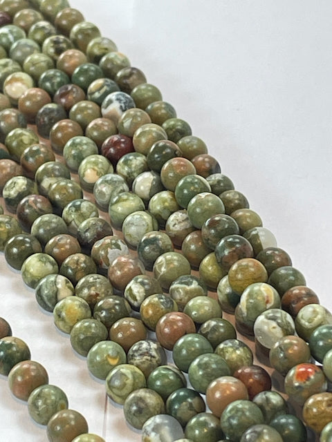 Old Rhyolite, 4mm, 16" Strand