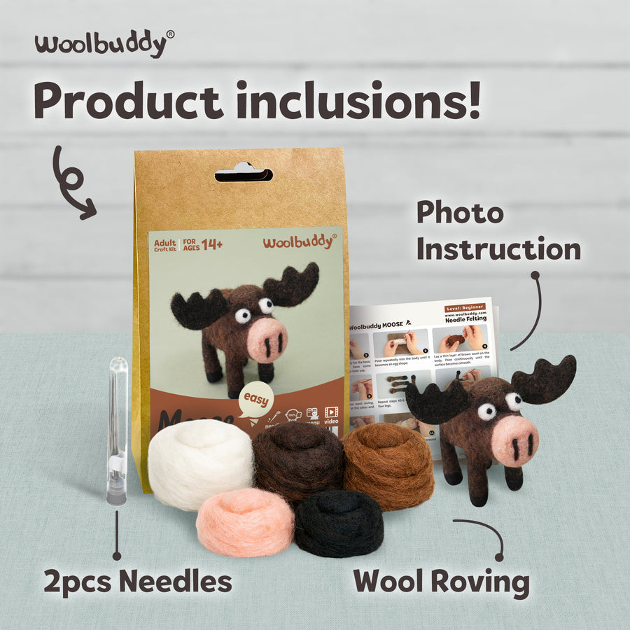 Woolbuddy Needle Felting Kits