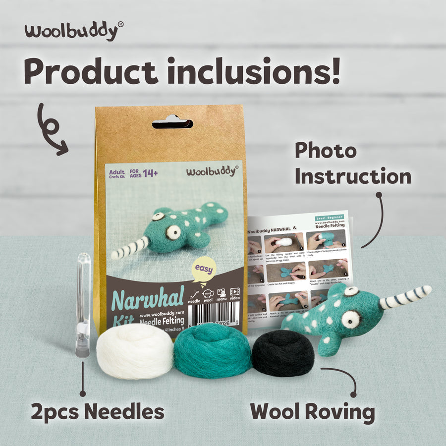 Woolbuddy Needle Felting Kits