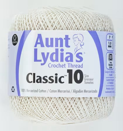 Aunt Lydia's #10 Crochet Cotton