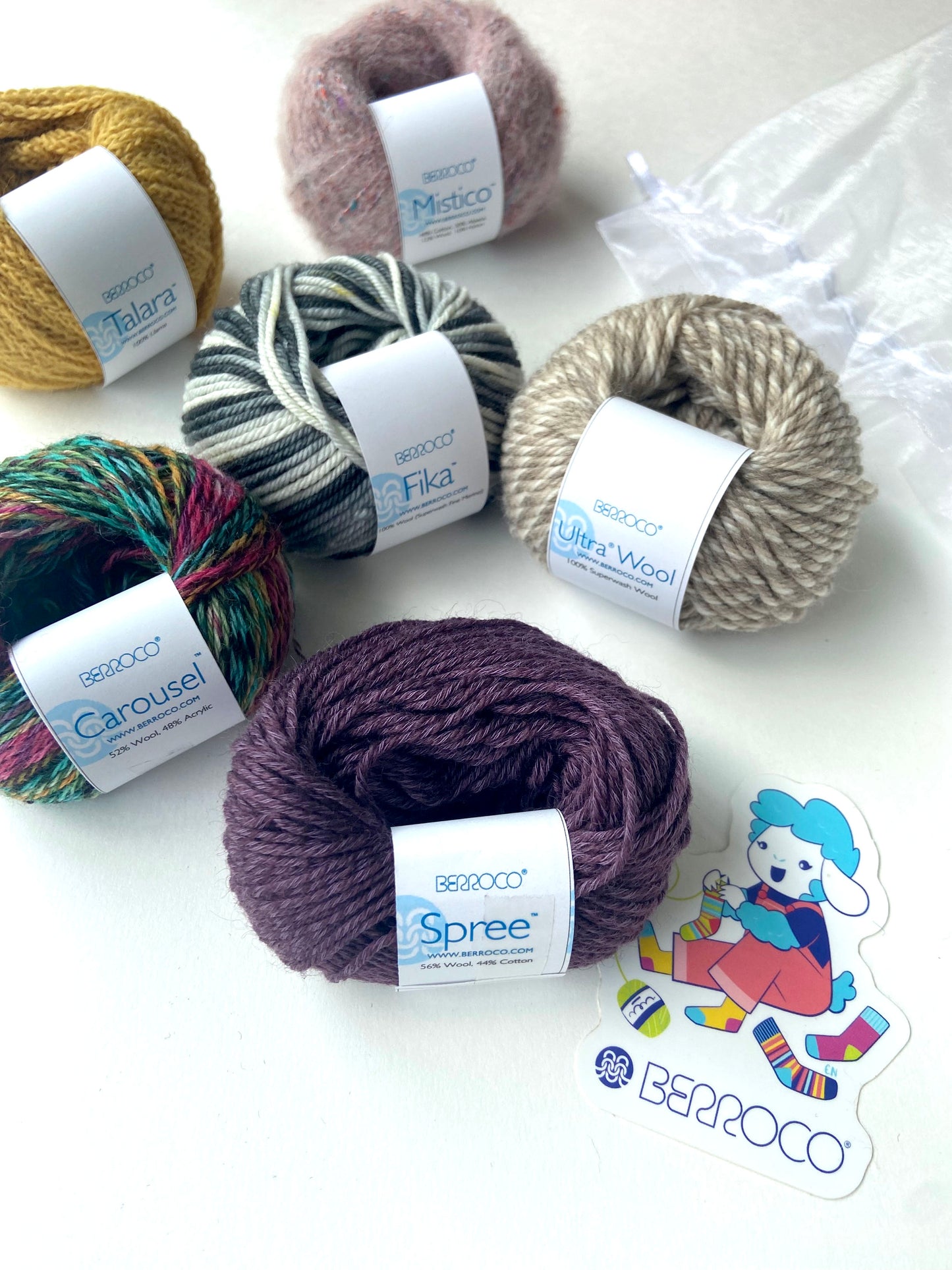 Yarn Tasting Kit from Berroco