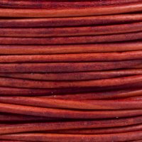 Leather Cord, 2mm, 3 yards