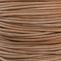 Leather Cord, 1.5mm, 5 yards
