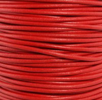 Leather Cord, 1mm, 5 yards