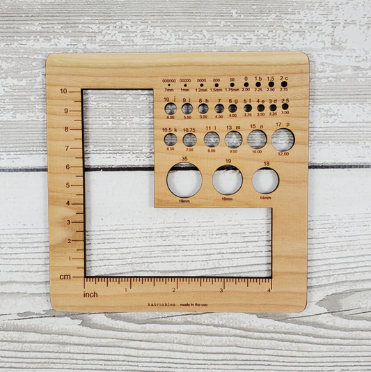 Universal Needle/Hook Gauge, 4"