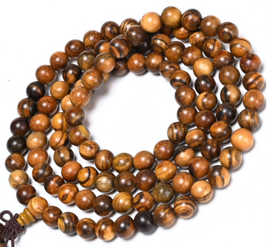 Luangkan Qi Nan Wood 8mm, 108 beads per st