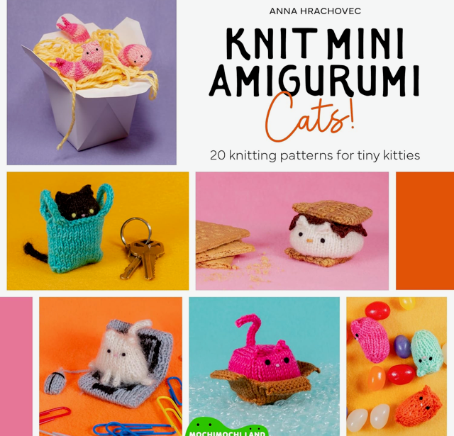 Knit Mini Amigurumi Cats