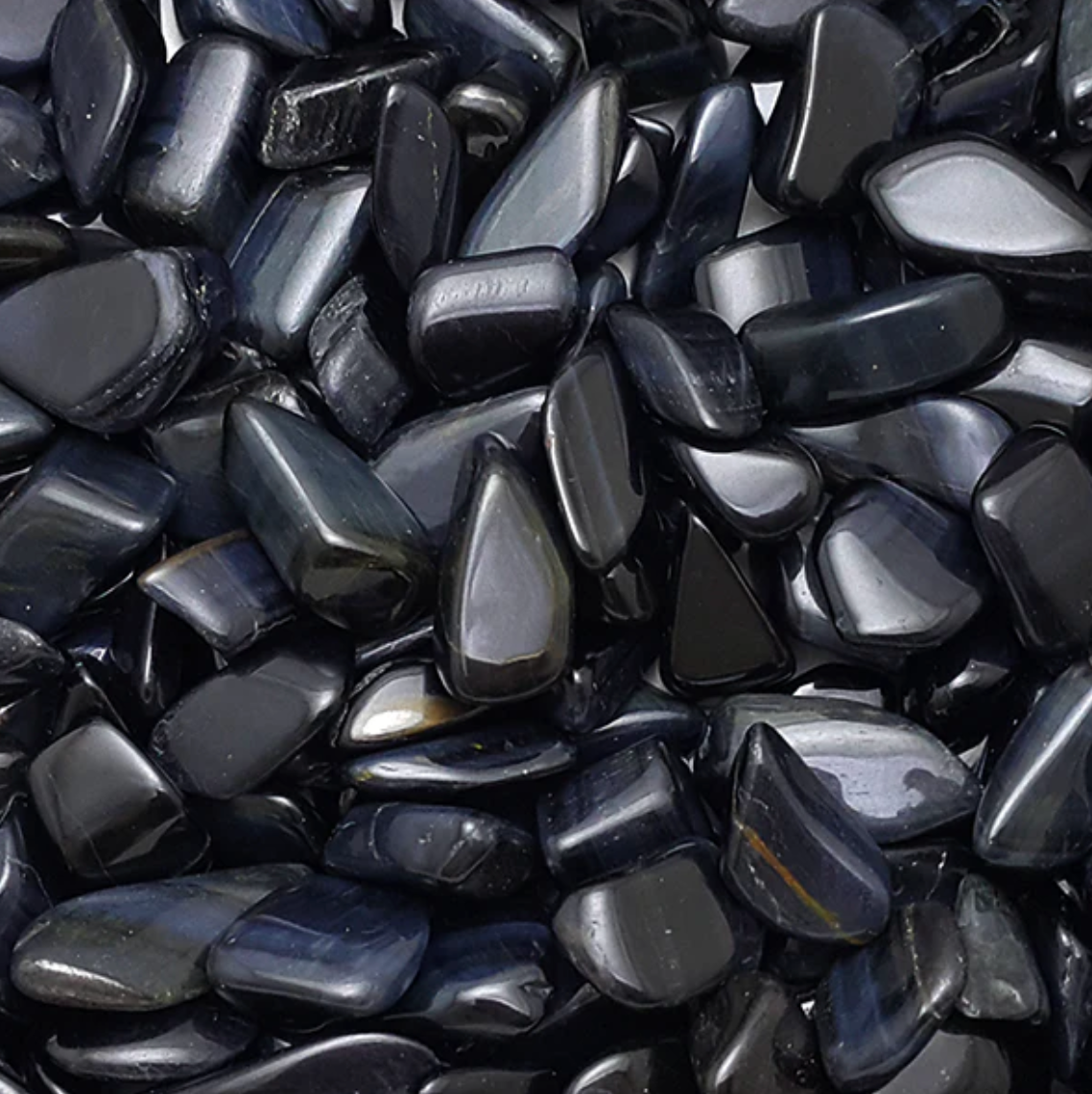 Blue Tiger Eye Freeform Polished, Medium, Each