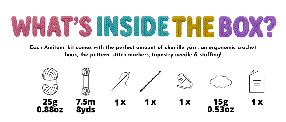 Amitami Crochet Kits