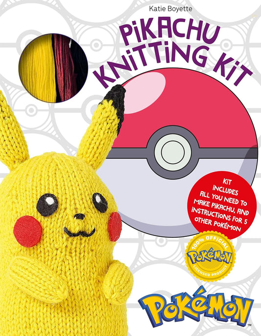 Pokemon Pikachu Knitting Kit