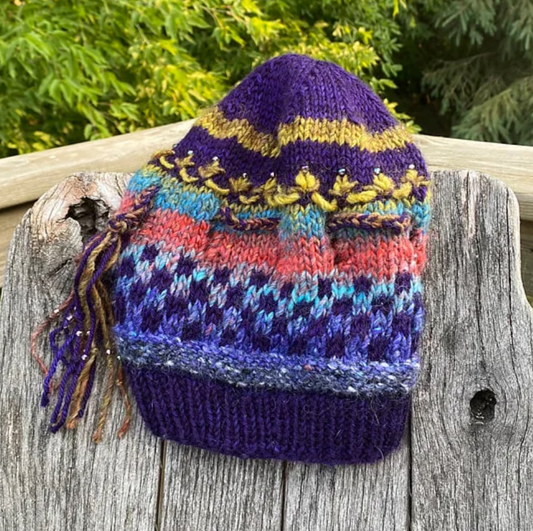 Crystal Magic Knitted Hat Kit